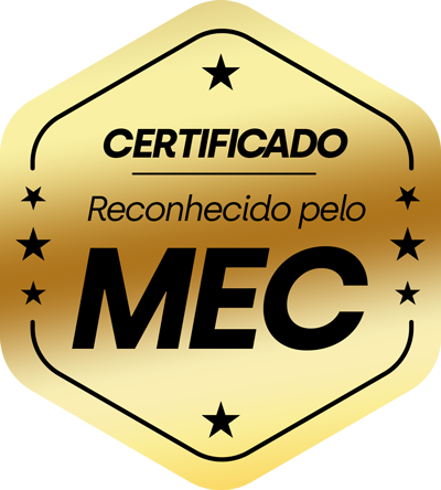 Certificado · Reconhecido pelo MEC